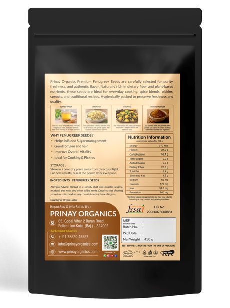 Premium Fenugreek Seeds