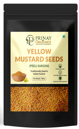 Yellow Mustard Seeds